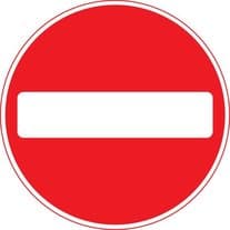 No entry for vehicular traffic